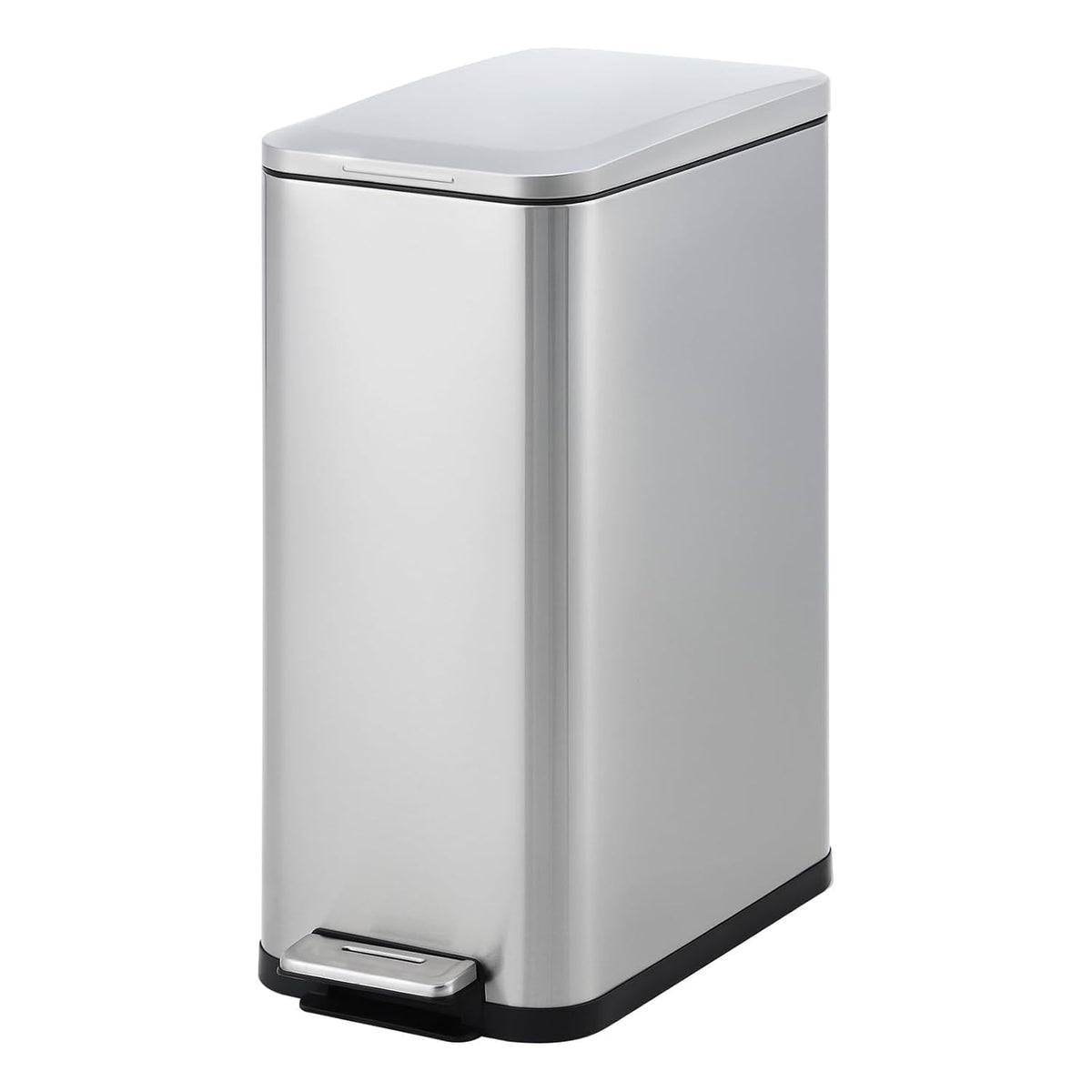 13 Gallon Stainless Steel Slim Kitchen Trash Can U34569