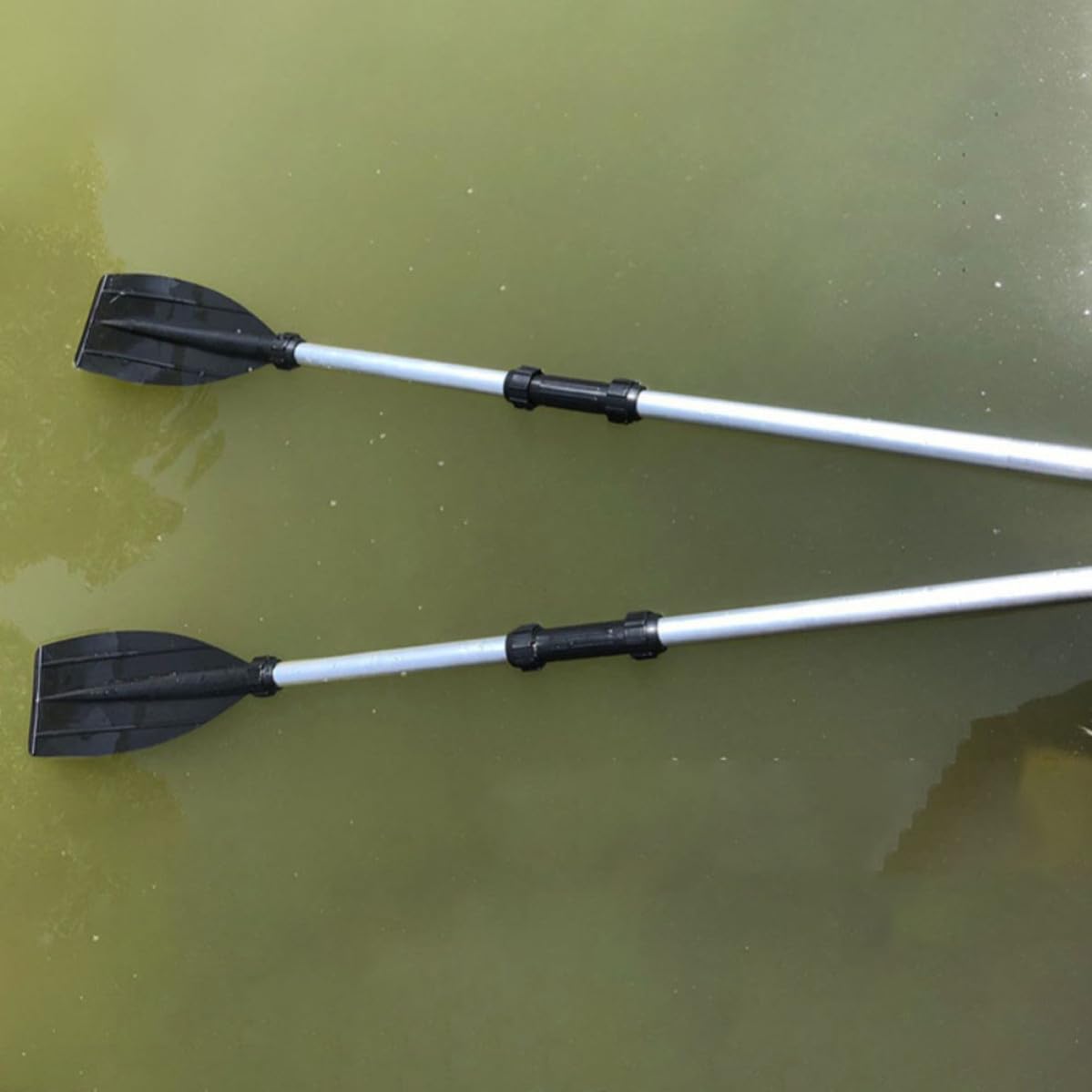 2pcs Adjustable Aluminum Alloy Kayak Paddles J5470