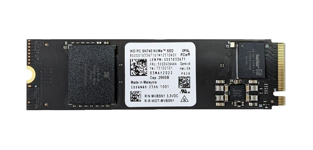 256GB M.2 PCI-e GEN 4X4 NVME Internal Solid State Drive 2280 P873