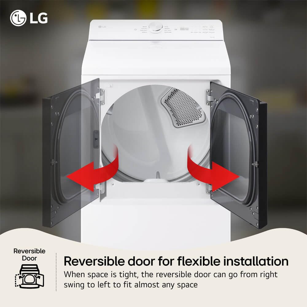 7.3 cu. ft. Electric Dryer with Wi-fi in Alpine White R944