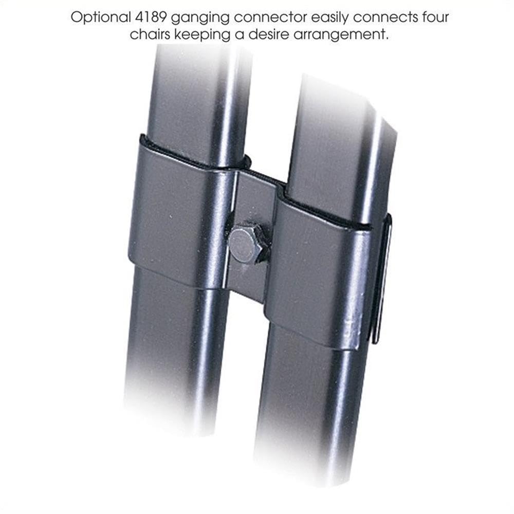 Charcoal Stack Chairs Pack of 4 J530