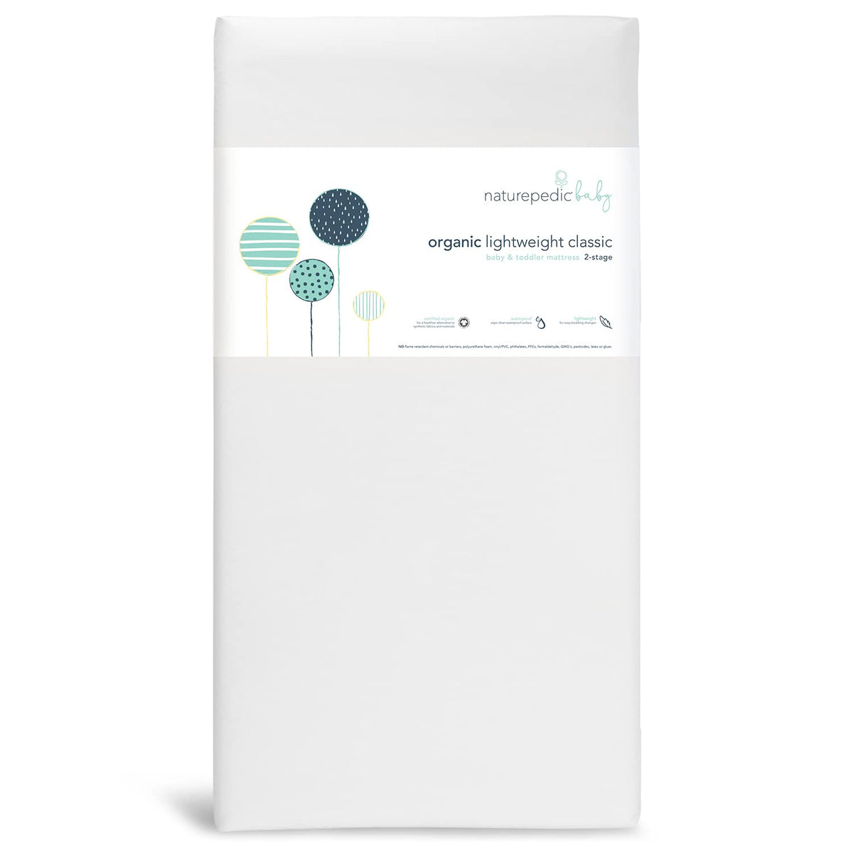 Organic 2-Stage Lightweight Waterproof Crib Mattress N269