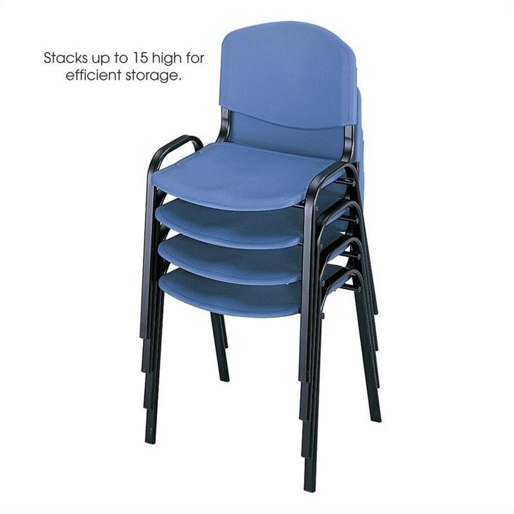 Charcoal Stack Chairs Pack of 4 J530