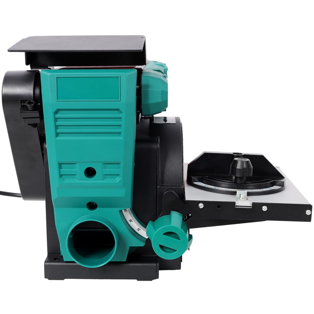 Benchtop Belt and Disc Sander, 120V/60Hz, 4x36 in. Belt & 6 in. Disc, Green P289863
