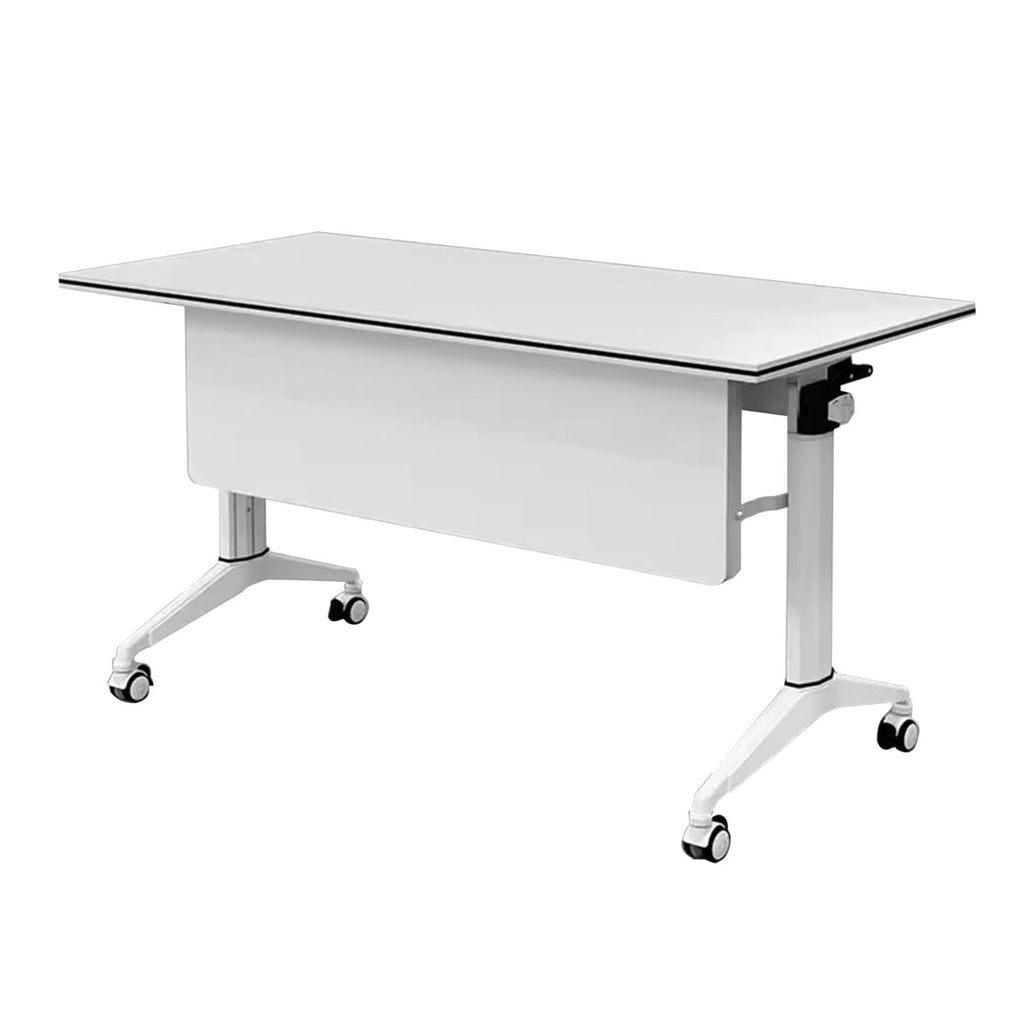 Wooden Folding Table with 360° Wheels O623527