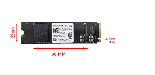 256GB M.2 PCI-e GEN 4X4 NVME Internal Solid State Drive 2280 P873