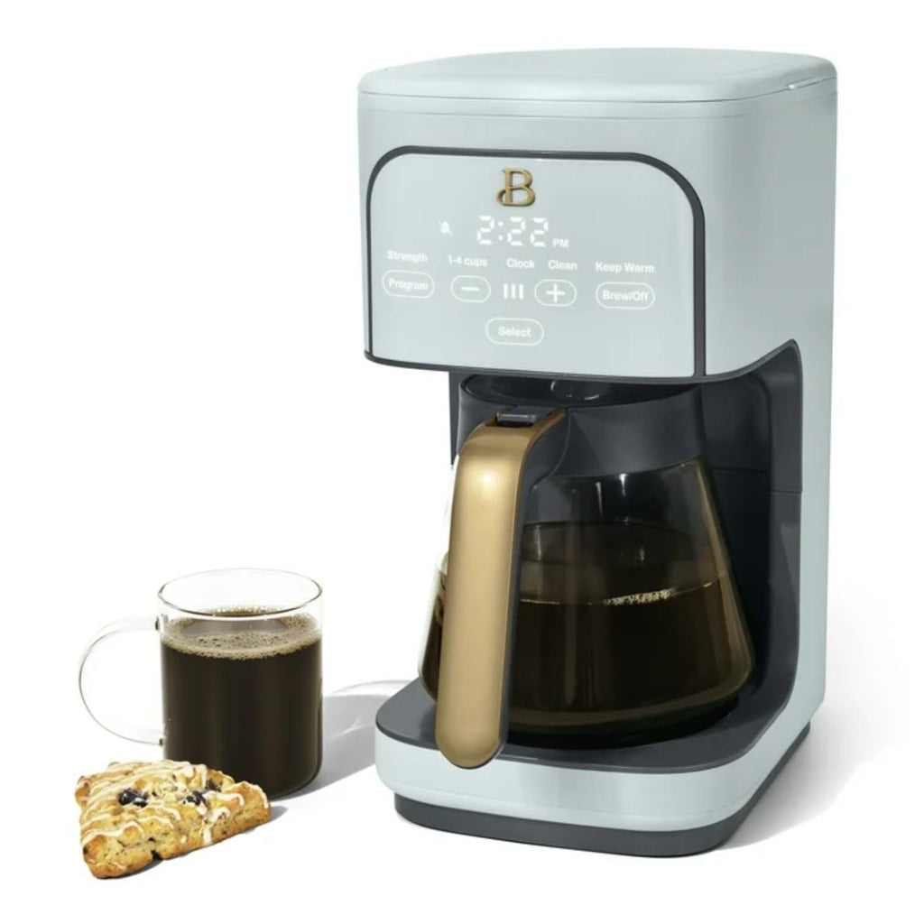 12-Cup Programmable Drip Coffee Maker with 24h Timer H1288