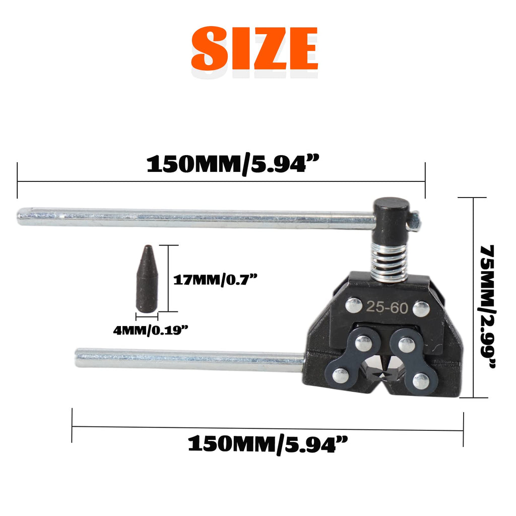 Roller Chain Breaker Cutter Tool F7421