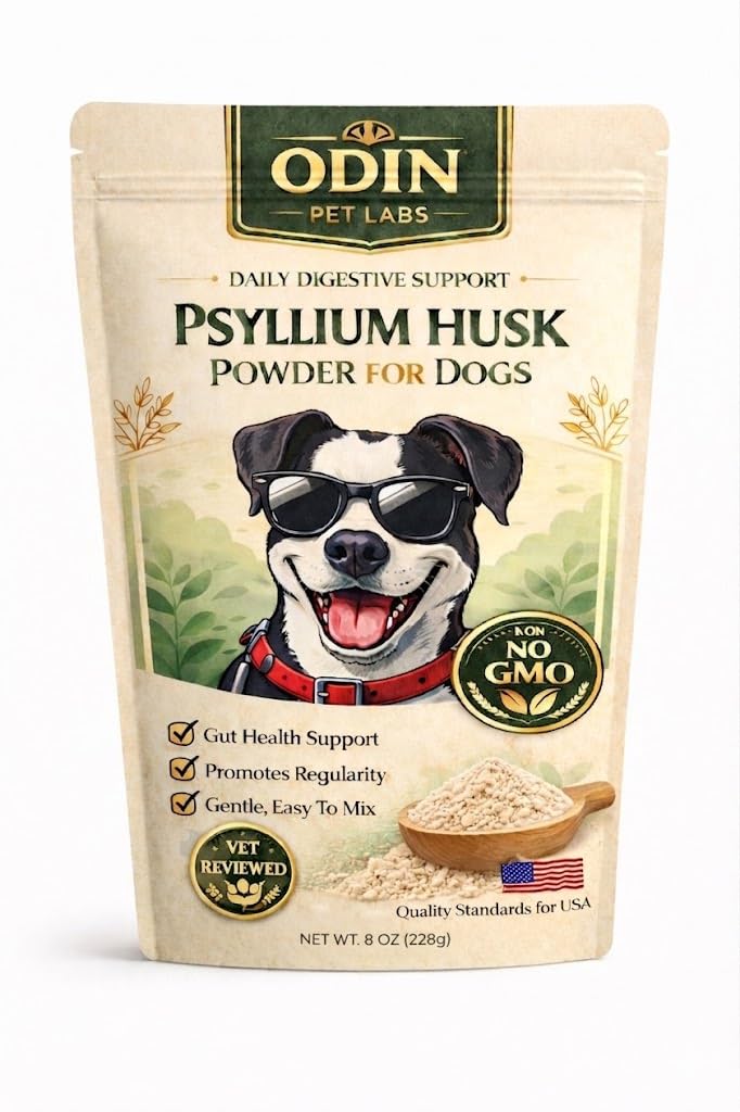 Psyllium Husk Powder for Dogs 9 oz H163