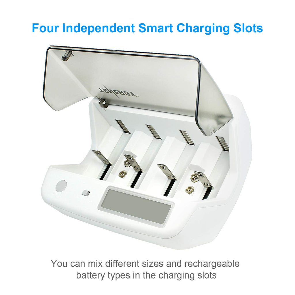 Rechargeable C Batteries and Universal Battery Charger I551511