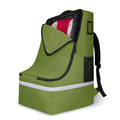Green Padded Car Seat Travel Bag with Waist Belt J898