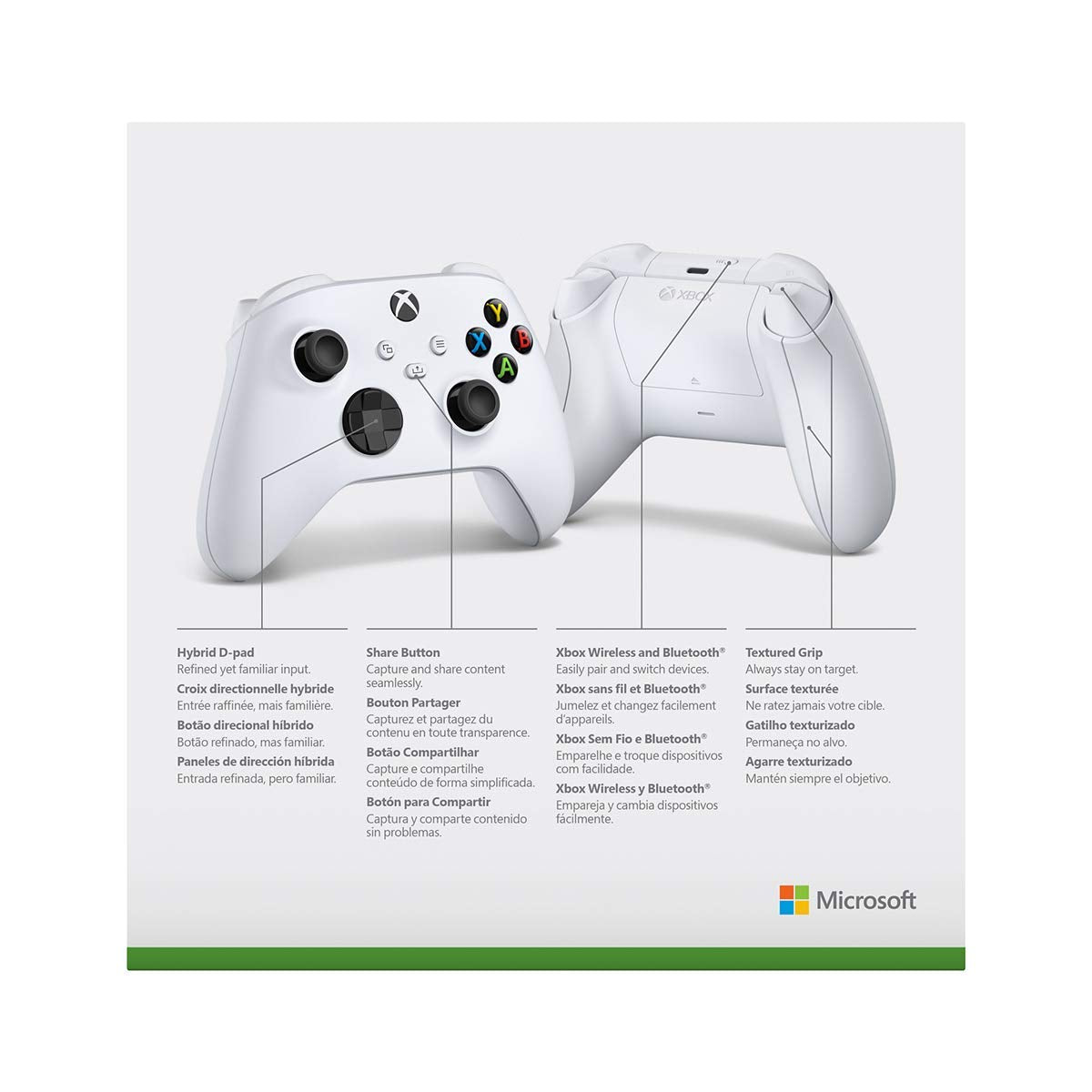 Robot White Wireless Controller Z85151