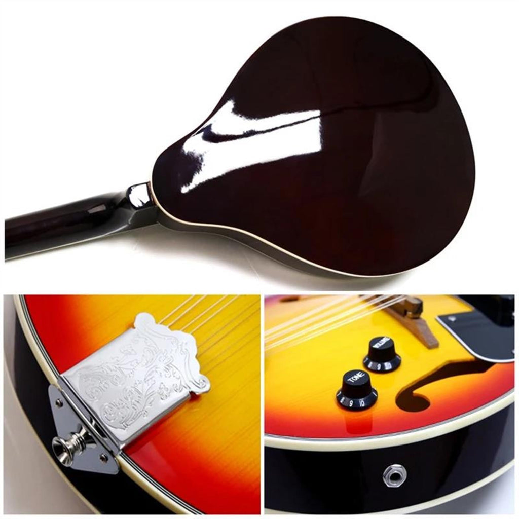 Electric Mandolin 8 Strings Spruce Sunburst Q44811