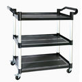3-Tier Rolling Utility Cart with Lockable Wheels G1103