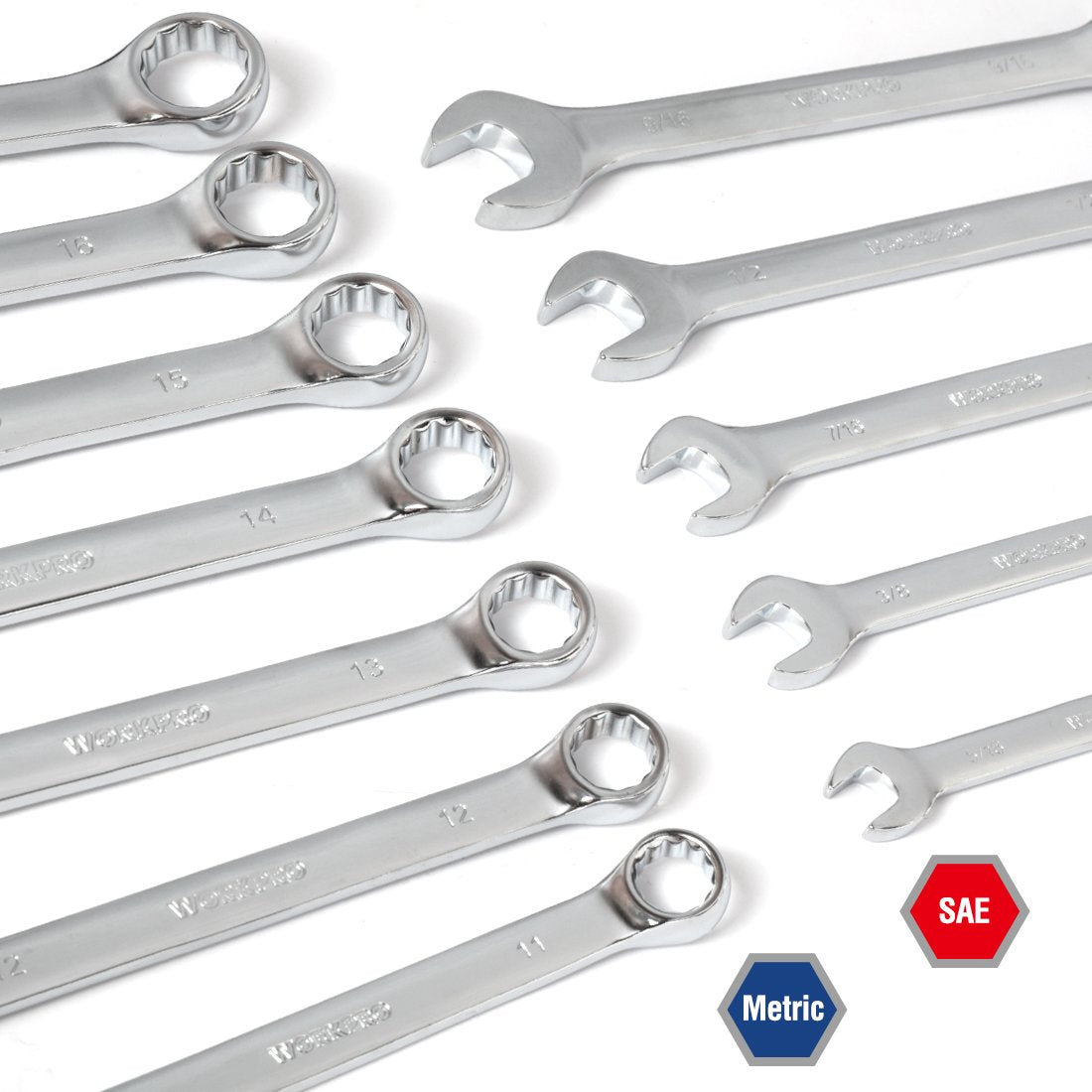 450-Piece Drive Socket Set 1/2" 1/4" 3/8" CR-V Metric and Imperial with Quick-Release Ratchet Wrench W941338