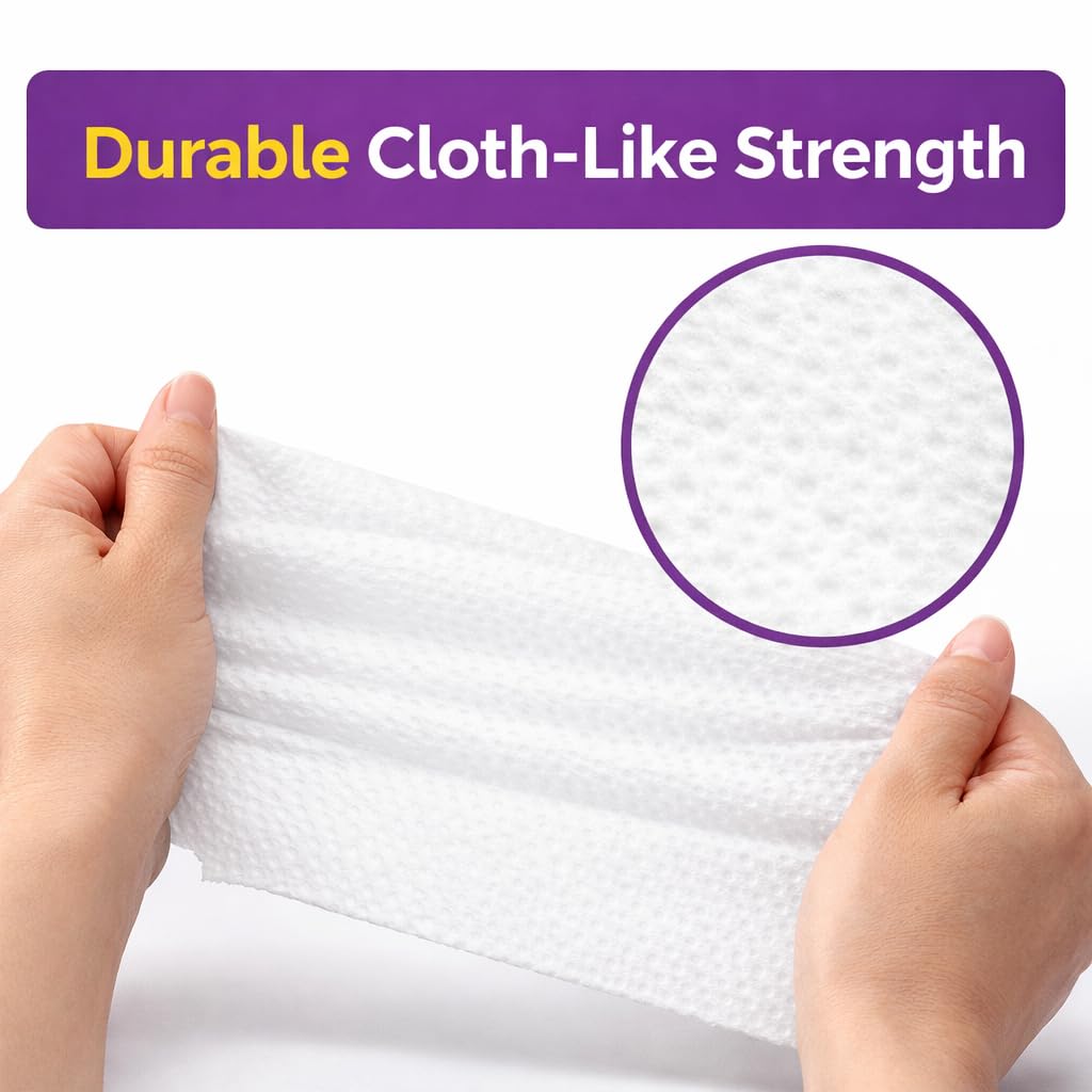 Cloth Paper Towels, 8 Triple Rolls A656