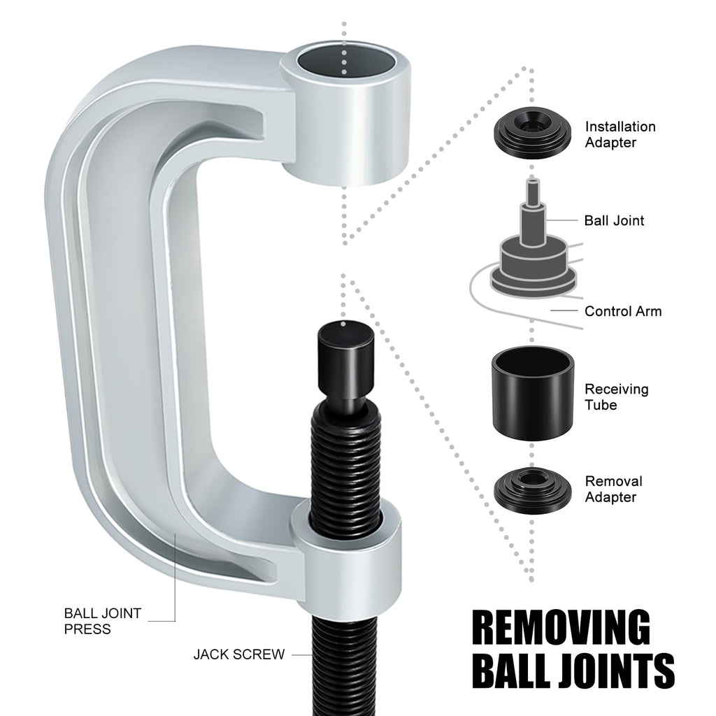 21pcs Universal Ball Joint Service Repair Tool Kit V972338