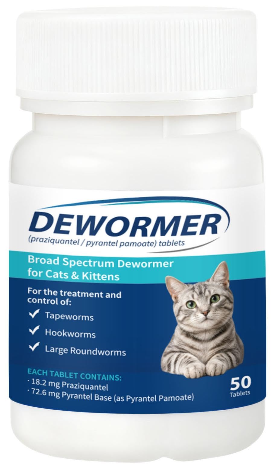 Broad-Spectrum Dewormer 50 Tablets M76322