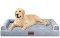 Light Grey 36 x 27 Inch Orthopedic Dog Bed W6911