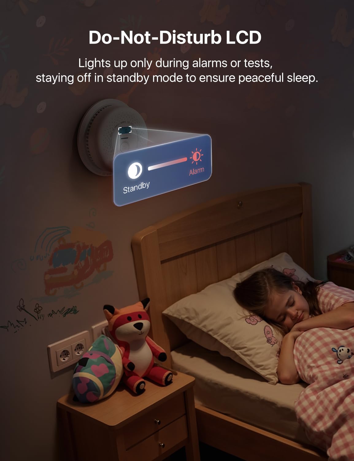 Wireless Interconnected Combination Smoke & CO Alarm 3-Pack A68468