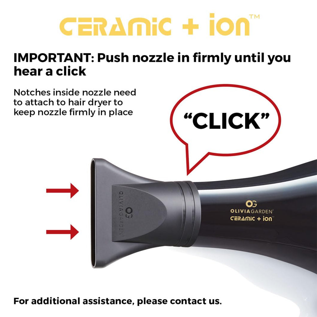 1875W Ceramic Ion Hair Dryer with 2 Nozzles E266485