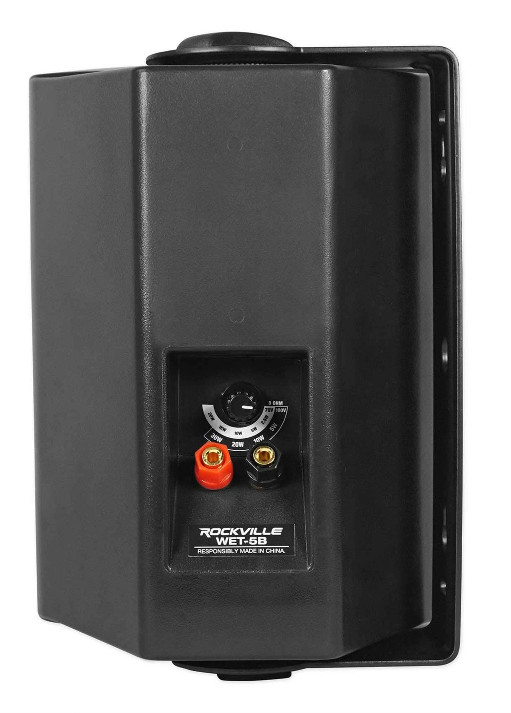 Black Indoor/Outdoor Wall Speaker, 2-Pack K152