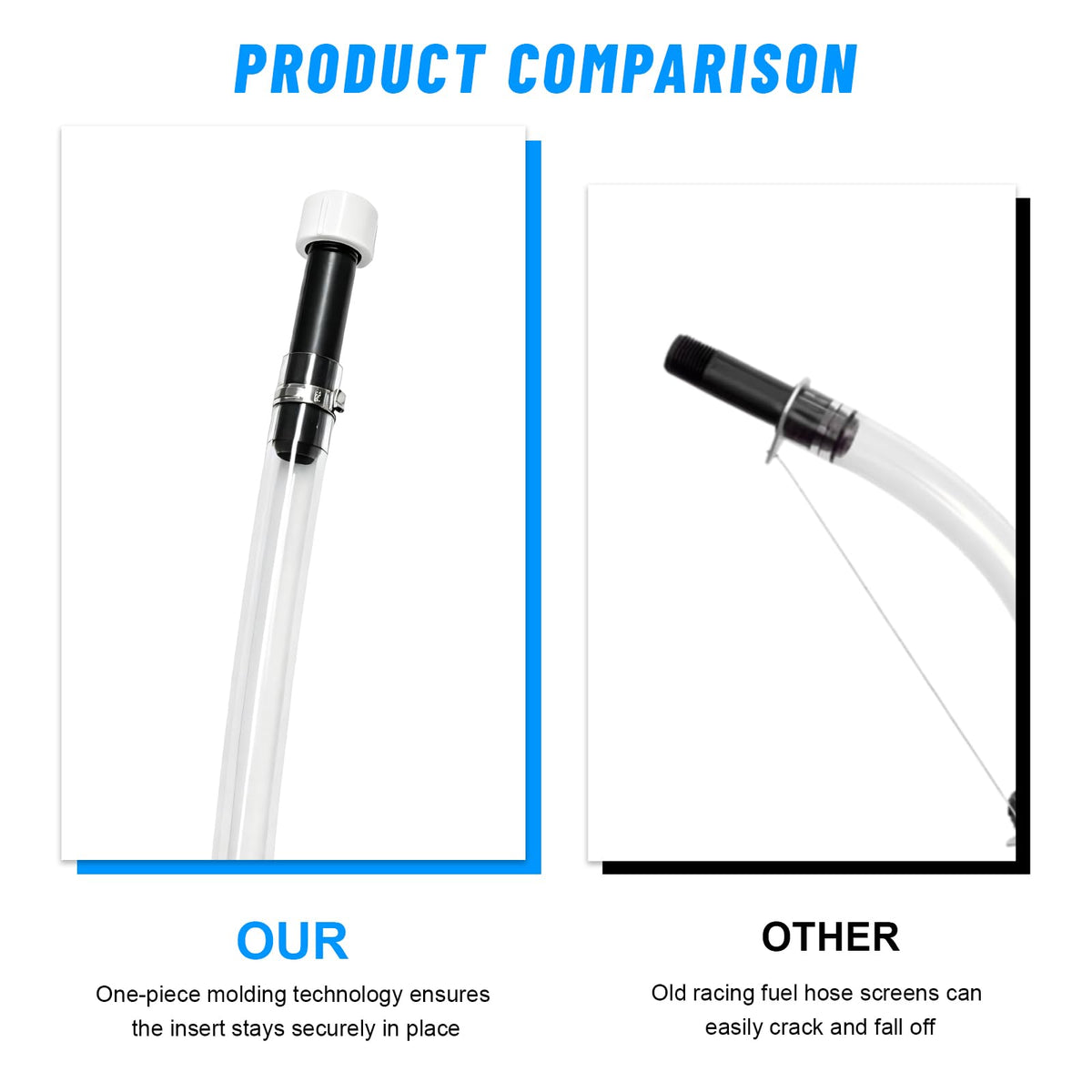 Clear Fuel Jug Hose Replacement U4188