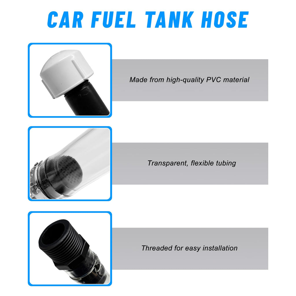 Clear Fuel Jug Hose Replacement U4188