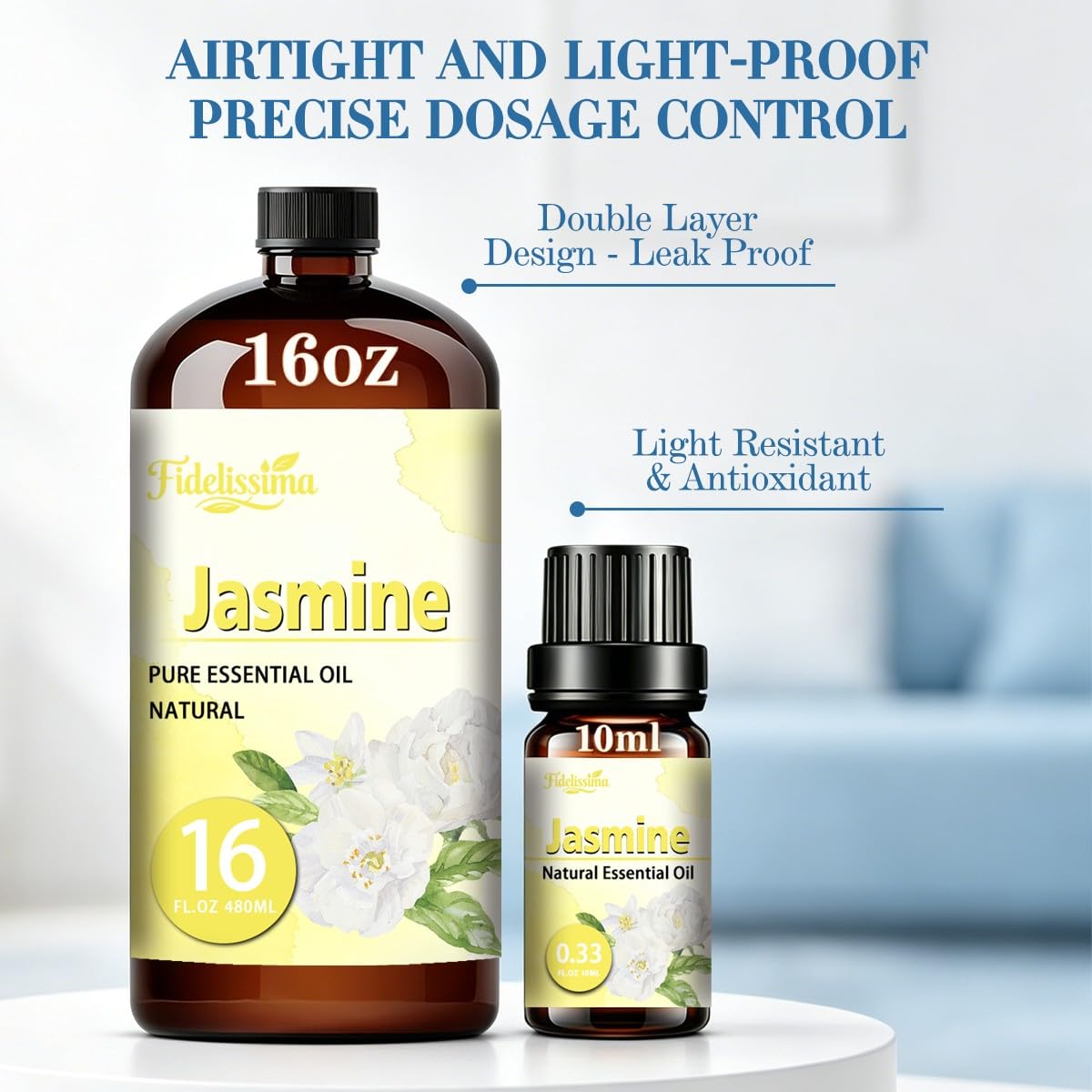 Essential Oil Set, 4 Scents with Glass Dropper G99154