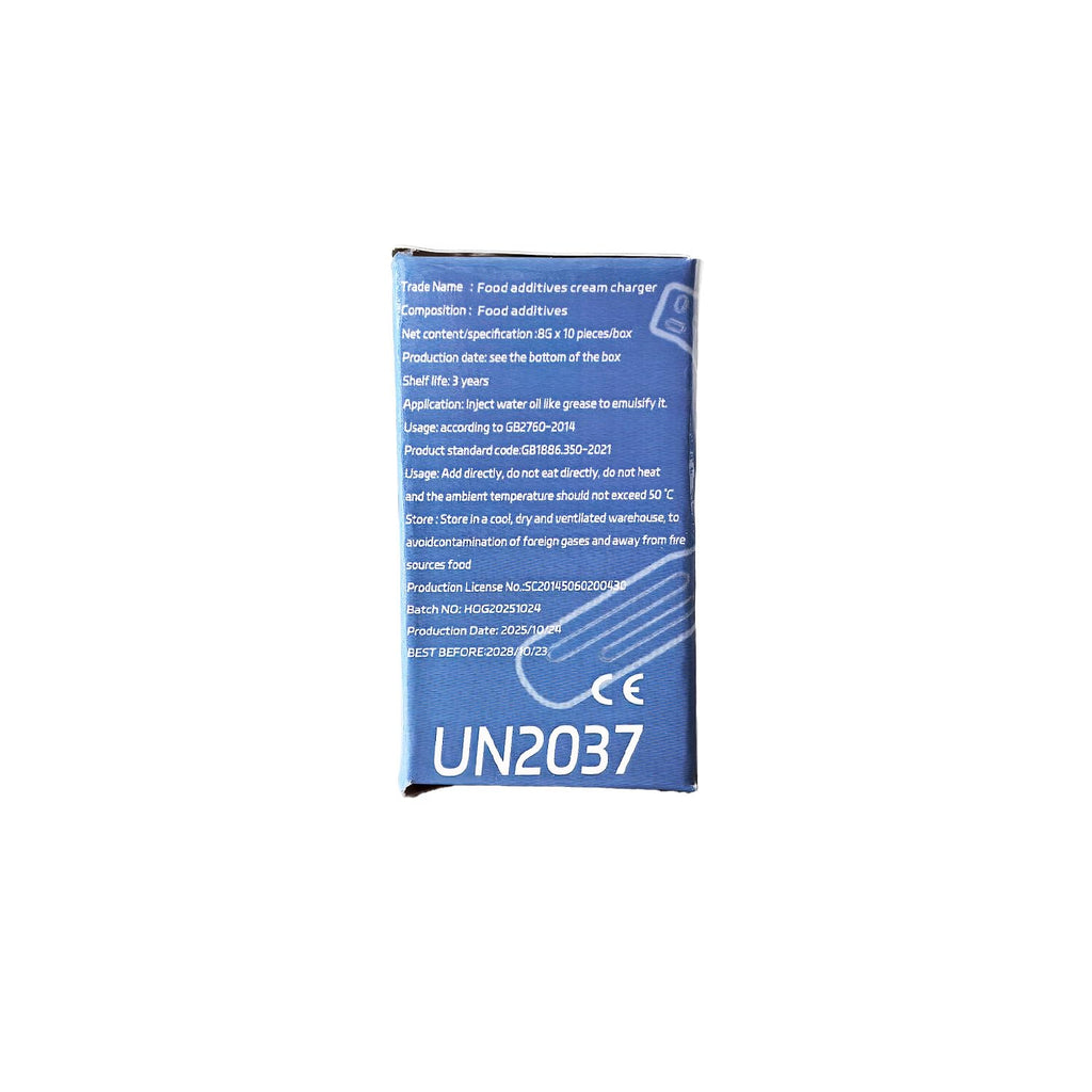 10 Pack 8g Whipped Cream Chargers I715