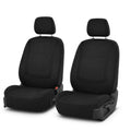 Cloth Car Seat Covers Front Set Black O5761
