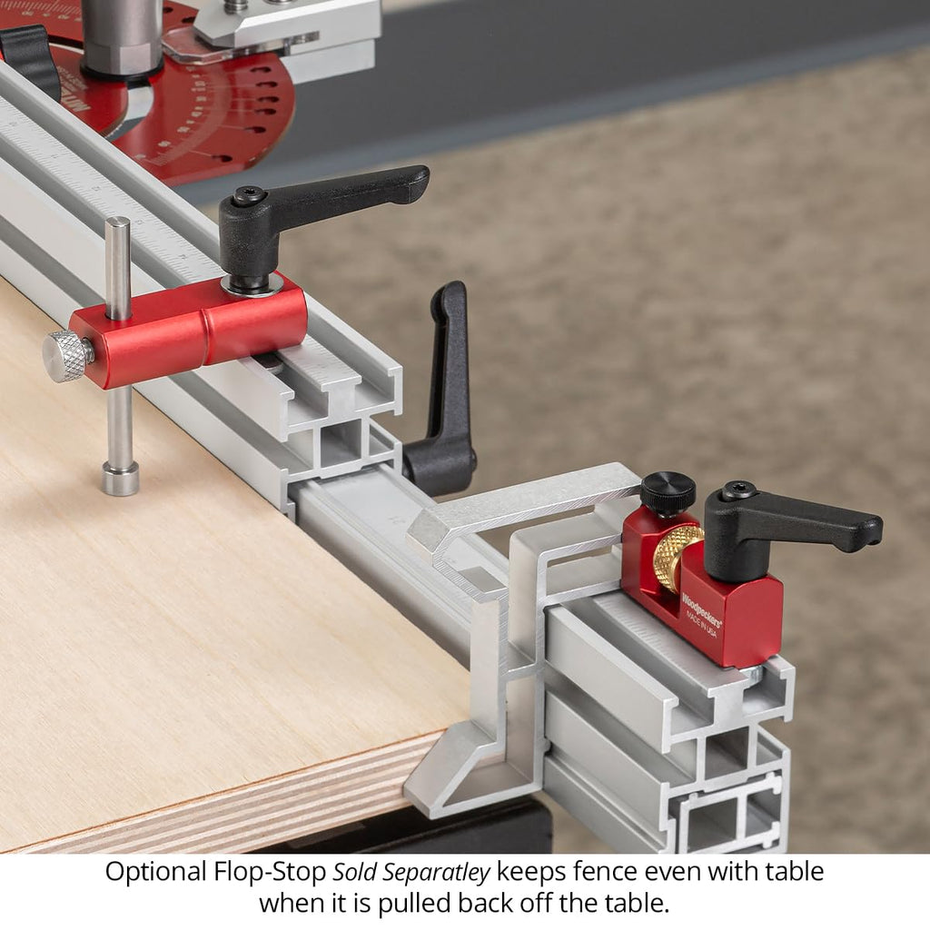 Miter Gauge with Flip Stop and Miter Bar V80498
