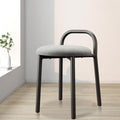 Grey 22in Stacking Metal Bar Stools F554822