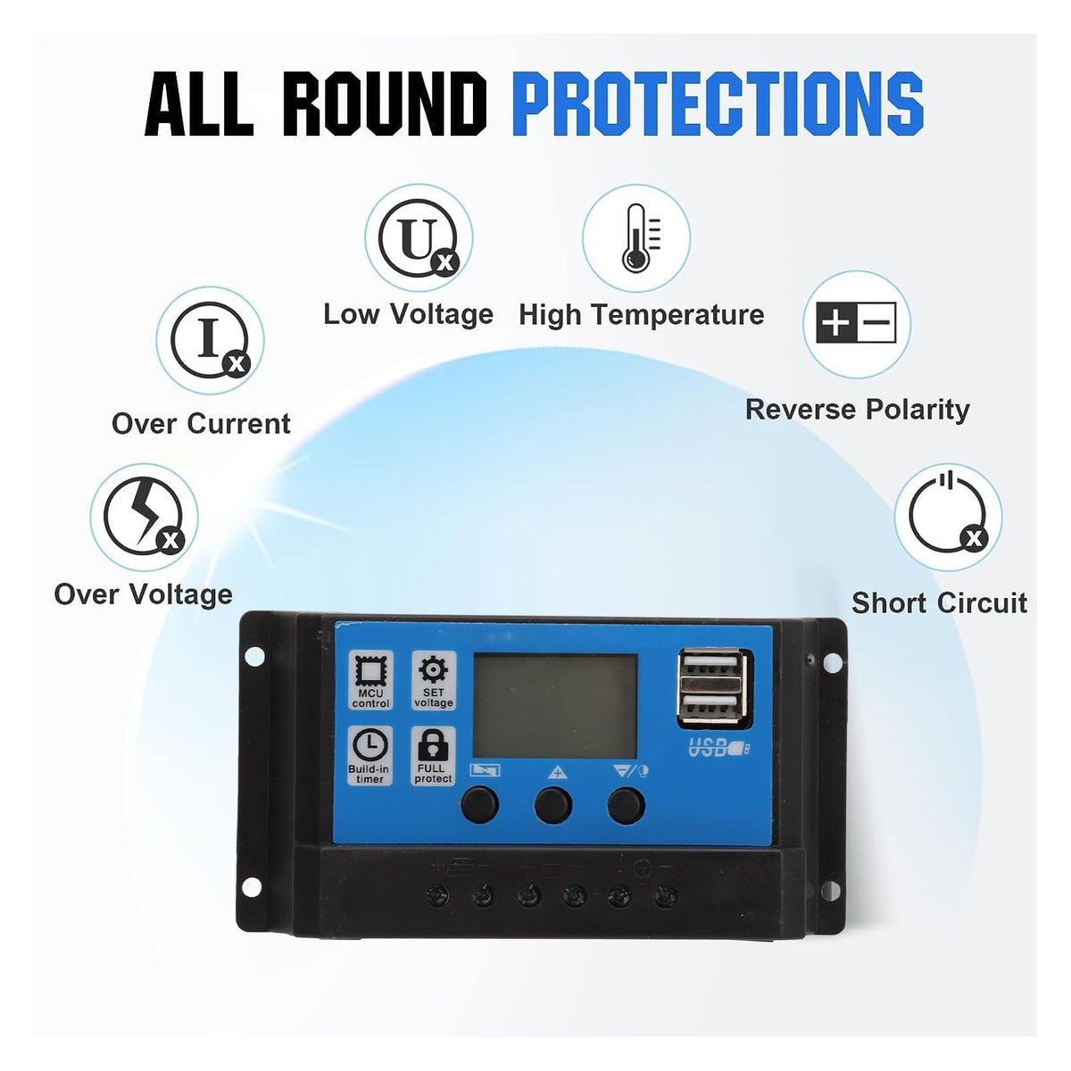 300W Solar Panel Kit with Controller A621