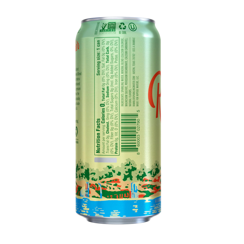Lemon-Lime Sparkling Water 16 Ounce (Pack of 12) Q452