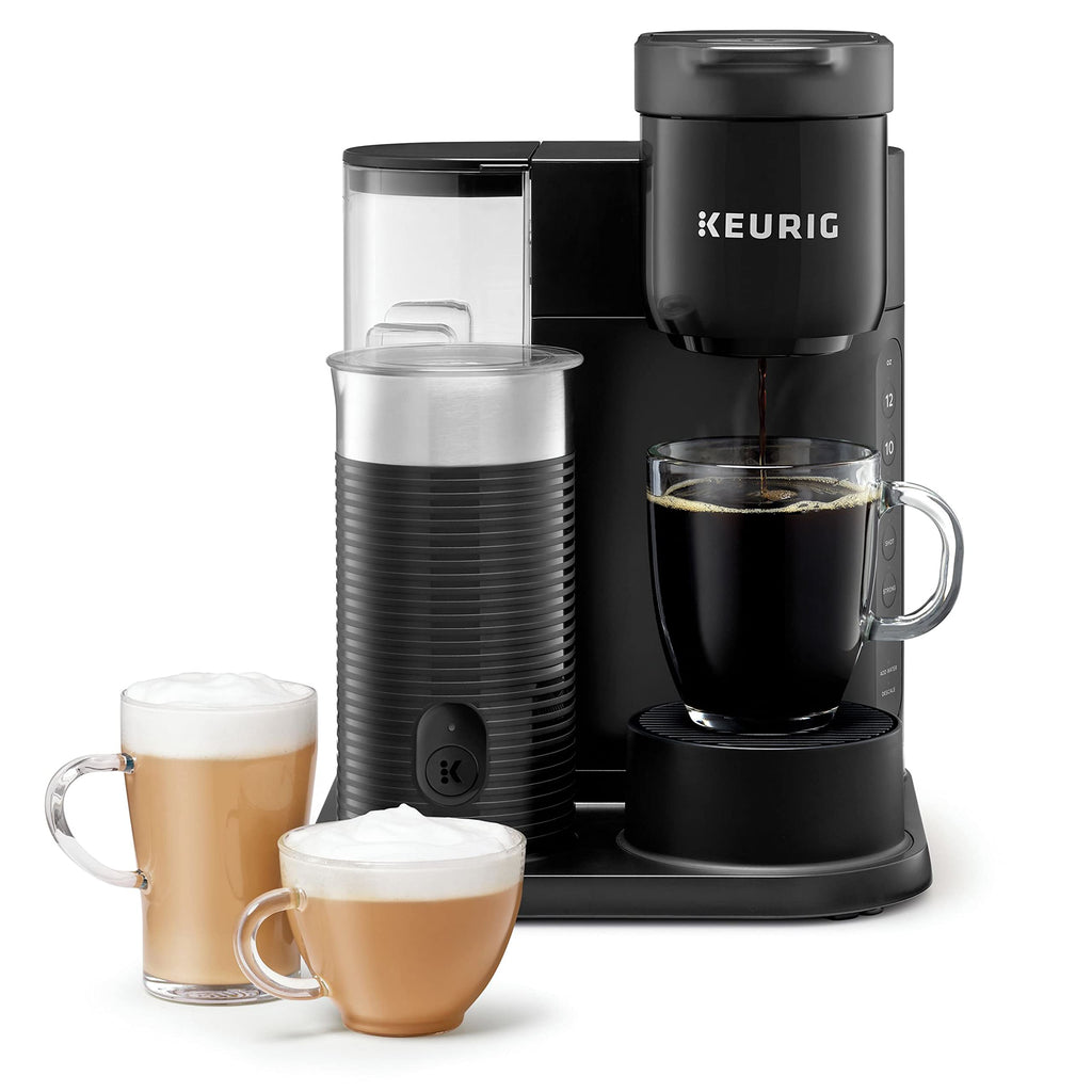 Single Serve Coffee, Latte and Cappuccino Maker, Black Y22976