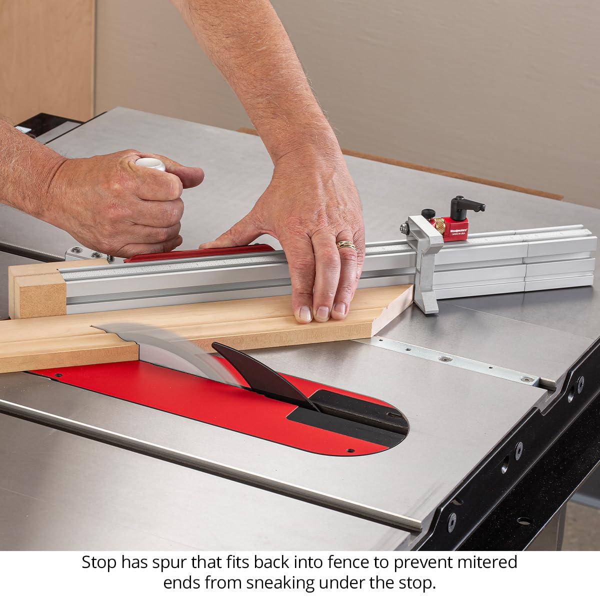 Miter Gauge with Flip Stop and Miter Bar V80498