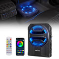 10" 2000W Underseat Car Subwoofer with RGB Lights H712
