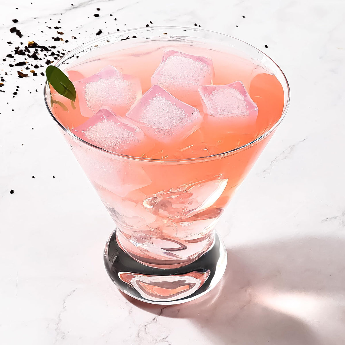 8 oz Stemless Martini Glasses Set of 8 H6210