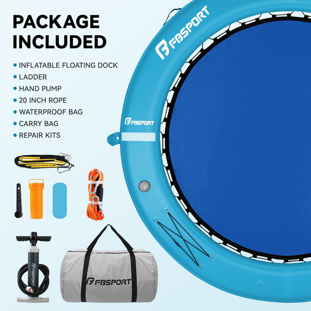 Inflatable Water Hammock Floating Ring I4533