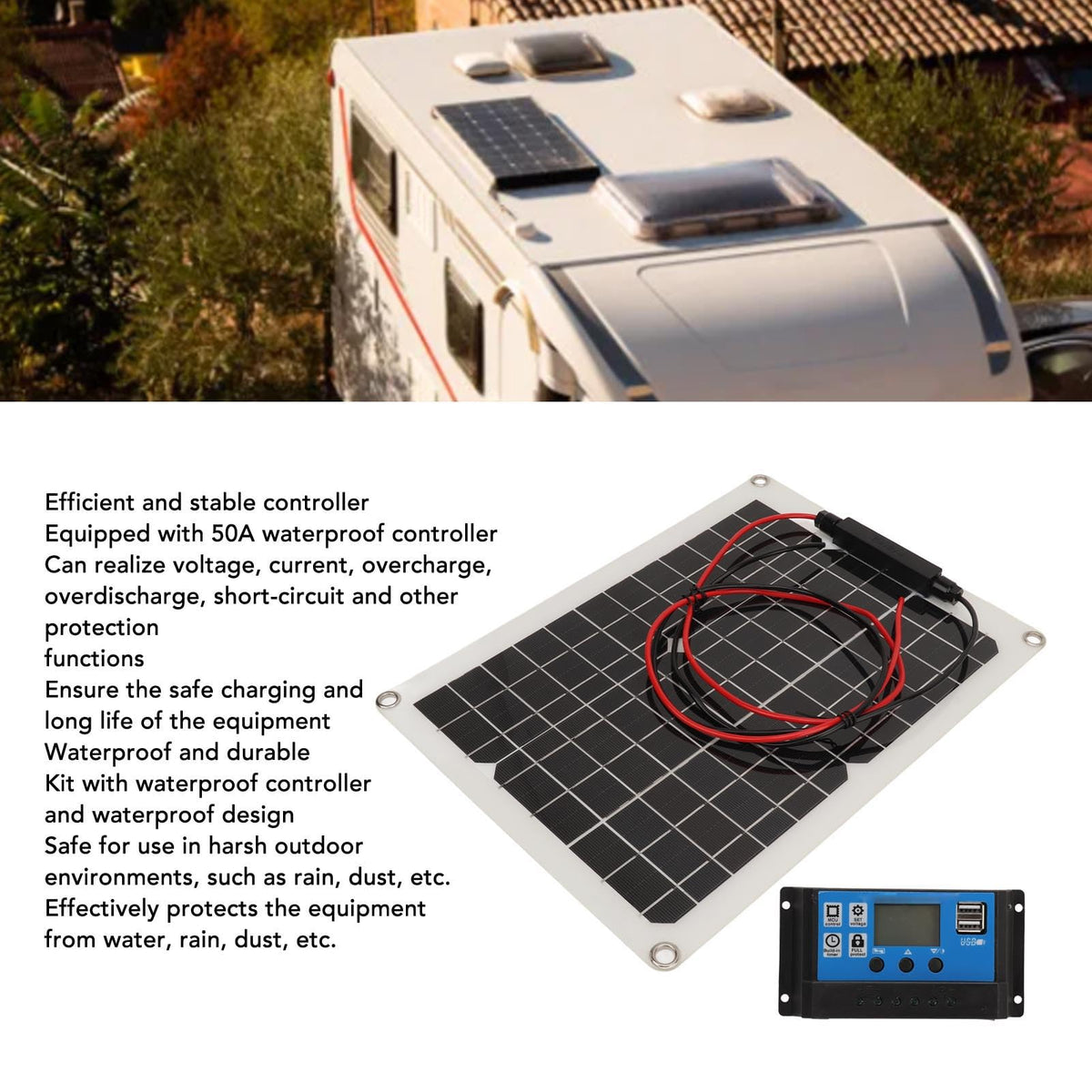 300W Solar Panel Kit with Controller A621