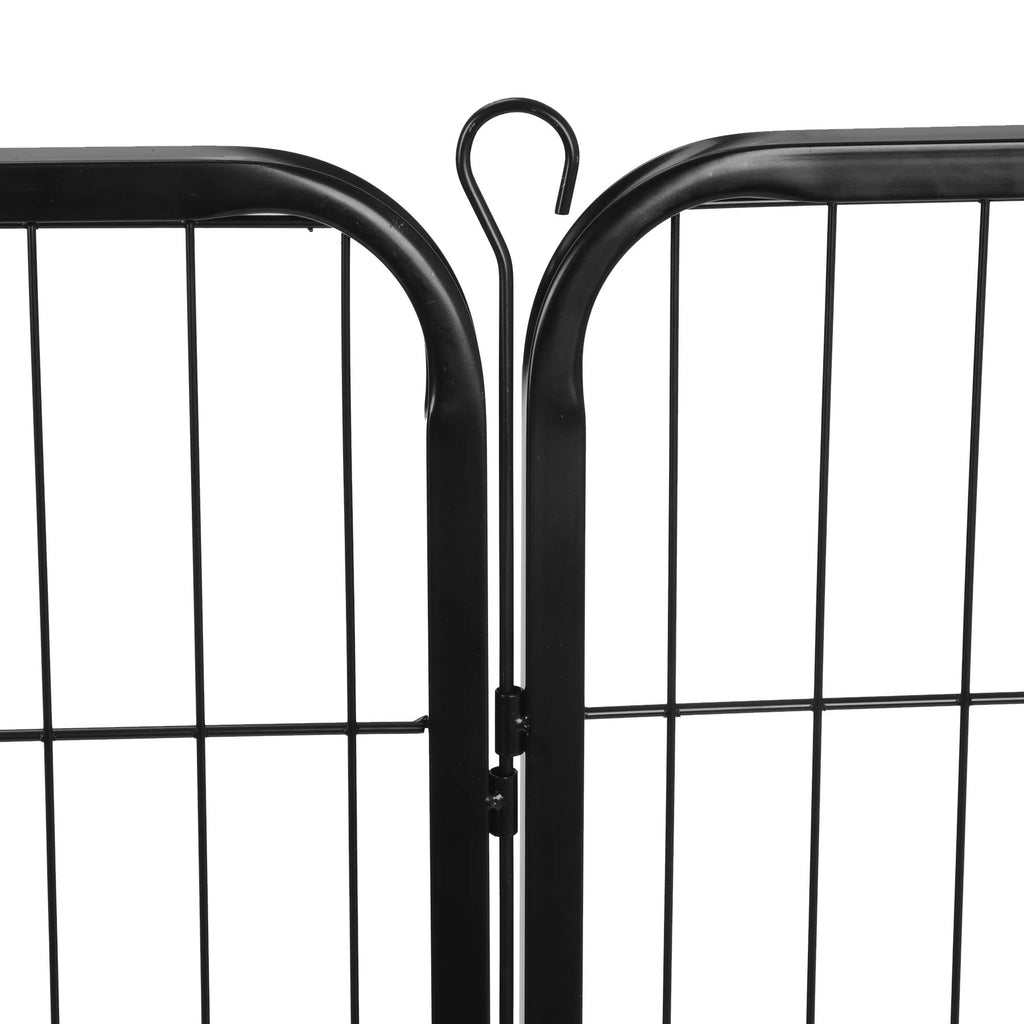24 Inch 16 Panels Metal Dog Playpen H1546