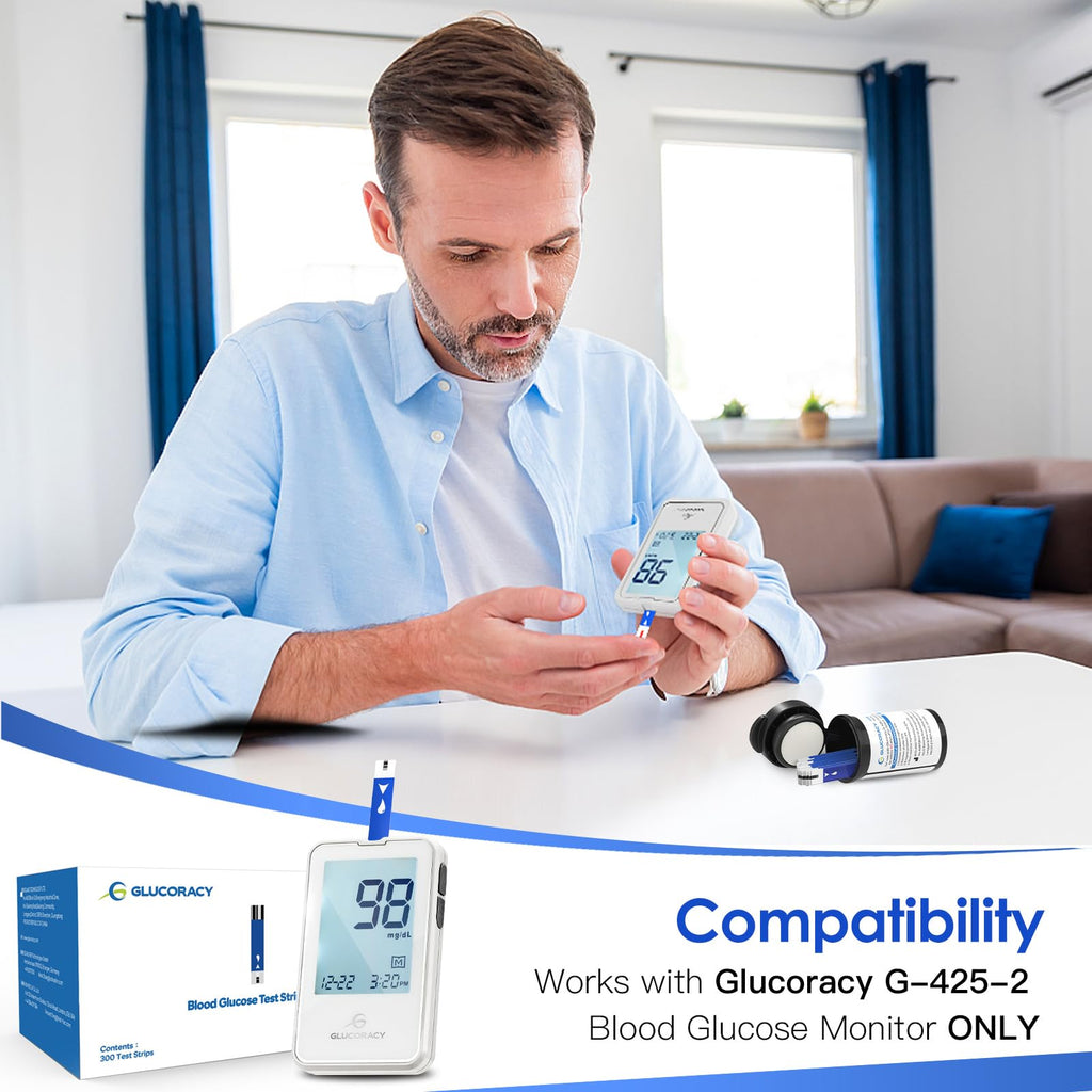 Blood Glucose Test Strips 300 Counts Y6863