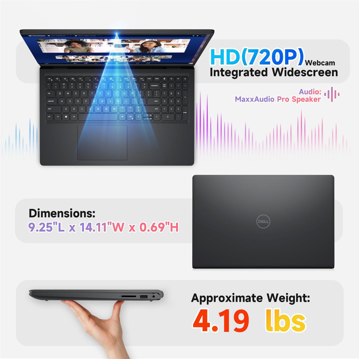 15.6" Touchscreen Laptop, 8GB DDR5 RAM, 512GB SSD, Intel i7-1355U S4349