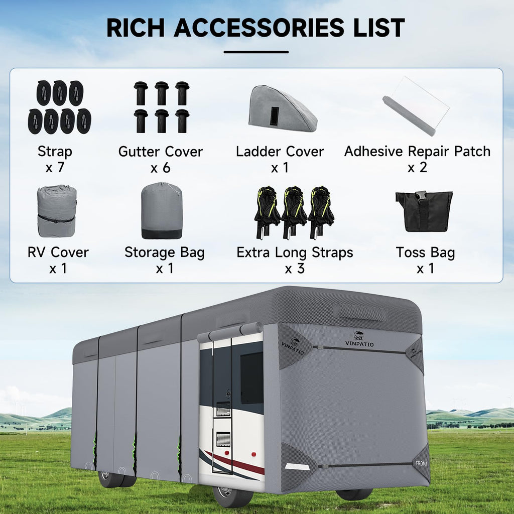 Class A RV Cover 7 Layers 31'-34' I9774