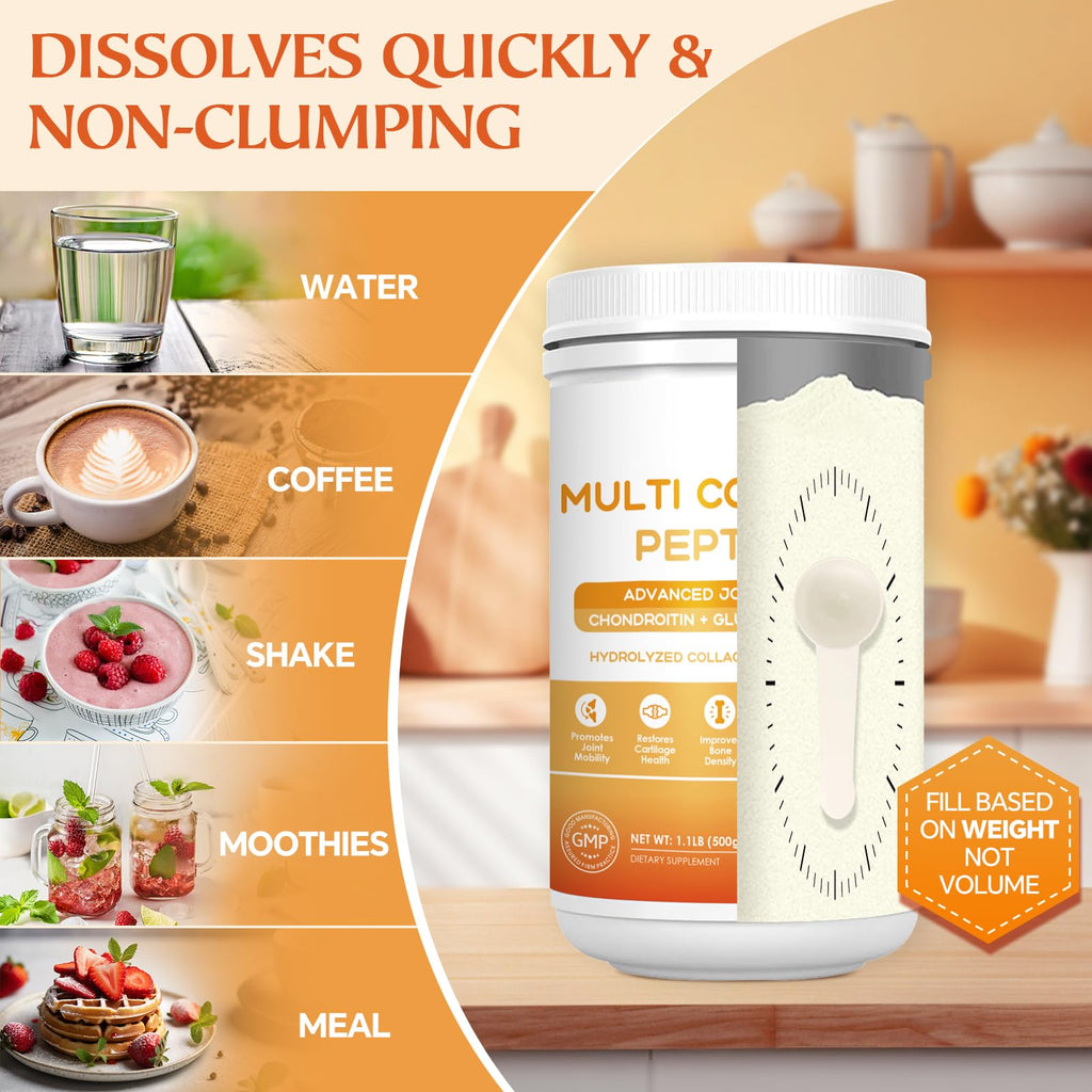 Multi Collagen Peptides Powder 50 Servings K986306