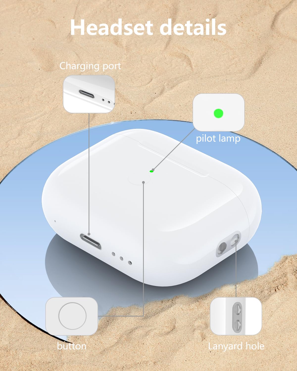 Wireless Charging Case for AirPods 3rd Generation R82805