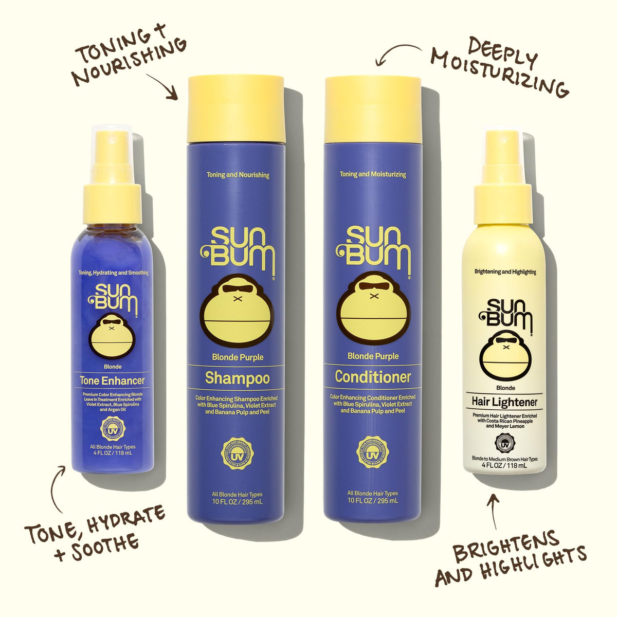 Purple Shampoo & Conditioner Bundle 10 oz Each N5055