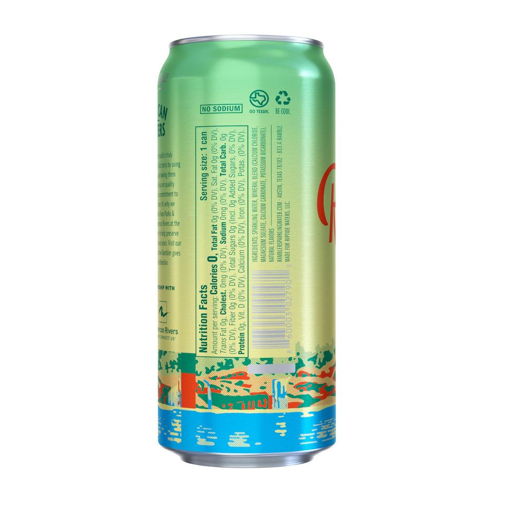 Lemon-Lime Sparkling Water 16 Ounce (Pack of 12) Q452