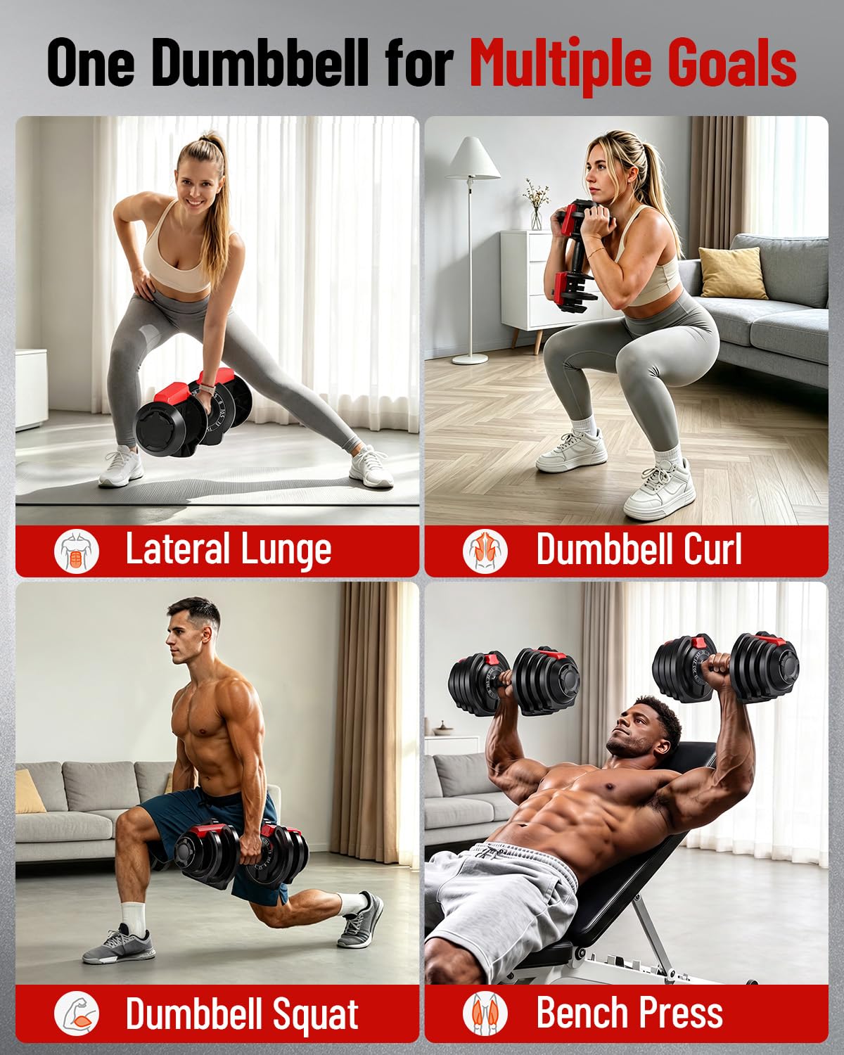 Adjustable Dumbbell Set P46156